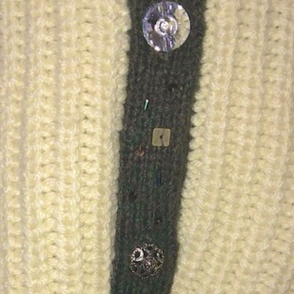 BUCKLE BOHO CARDIGAN SWEATER XL - Picture 3 of 14